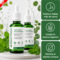 Gotas Naturales | Tratamiento contra el Mal Aliento (Lleva 2 paga 1)