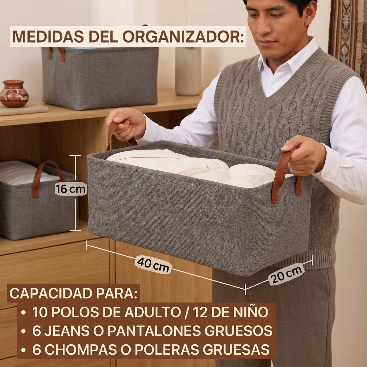 Sistema Organizador de Ropa | Compra 1 lleva 3