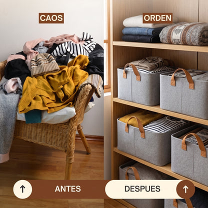 Sistema Organizador de Ropa | Compra 1 lleva 3