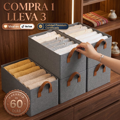 Sistema Organizador de Ropa | Compra 1 lleva 3