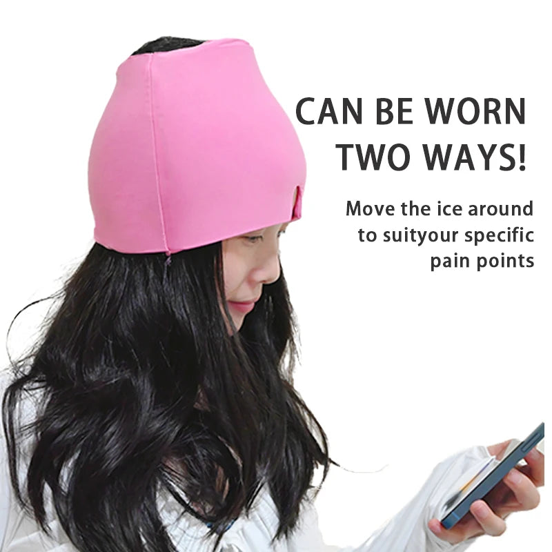 MIGRAX: El Alivio Total que tu Cabeza Necesita. Terapia de Frío y Compresión 360°.