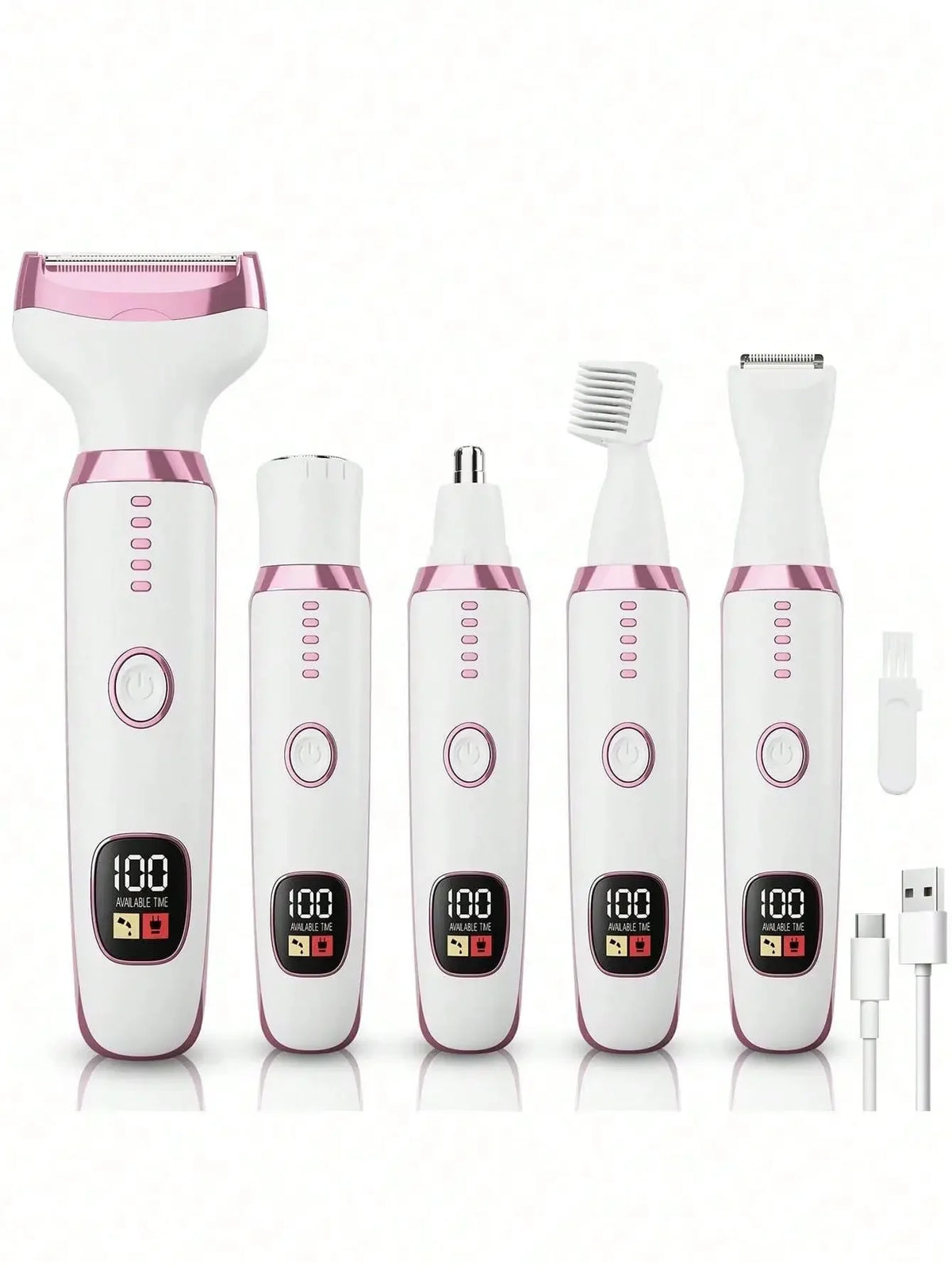 AVIA: Depiladora Profesional 5 en 1 con Pantalla LED Inteligente.