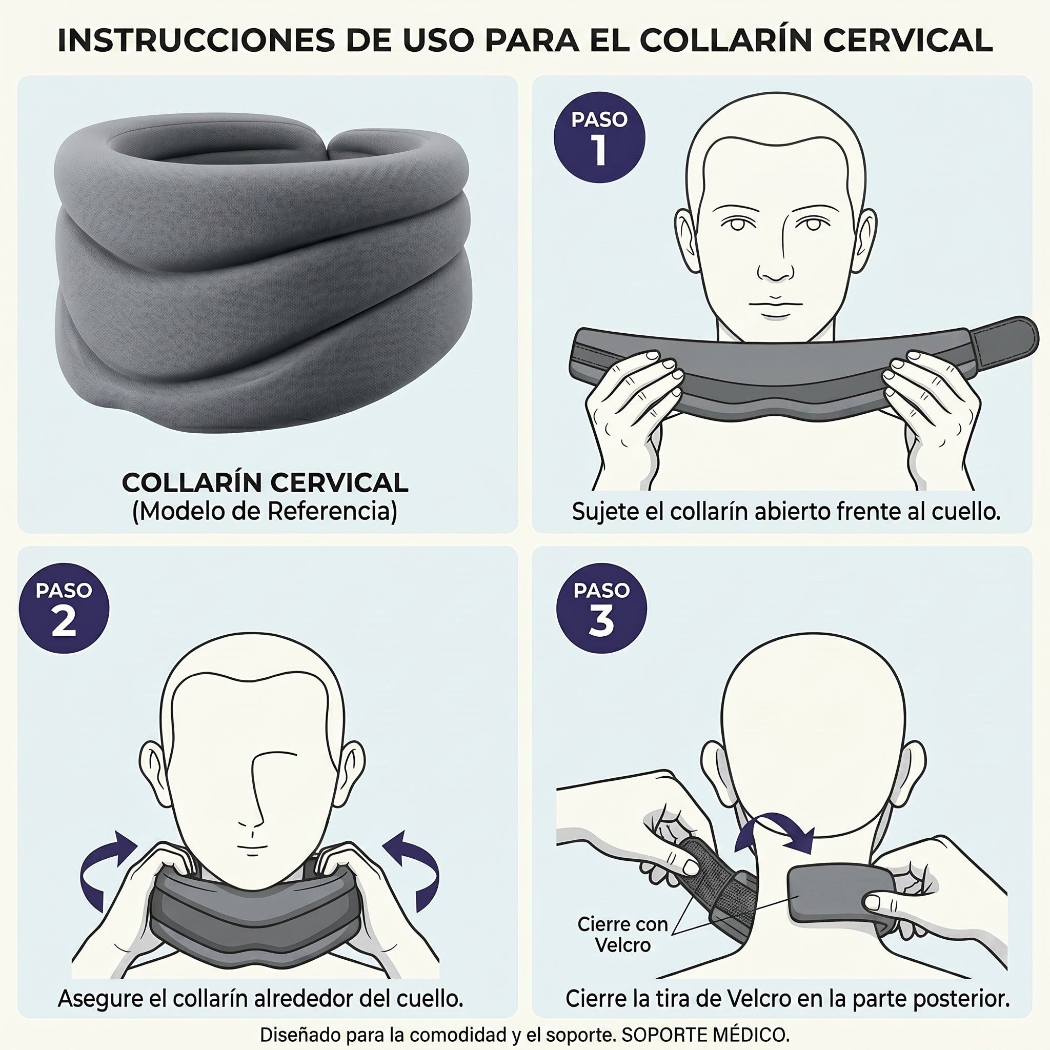 ALIVEX: Soporte Cervical Anatómico Premium. Elimina el dolor de cuello y la rigidez en solo 15 minutos