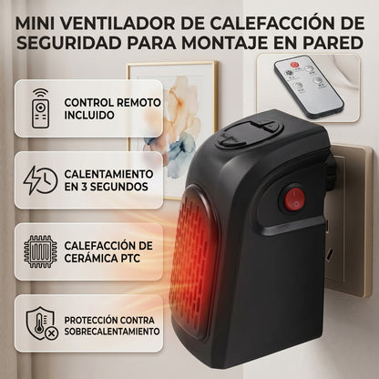 TERMIA: Calienta tu espacio al instante. Sin instalaciones, sin cables, sin excesos