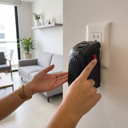 TERMIA: Calienta tu espacio al instante. Sin instalaciones, sin cables, sin excesos