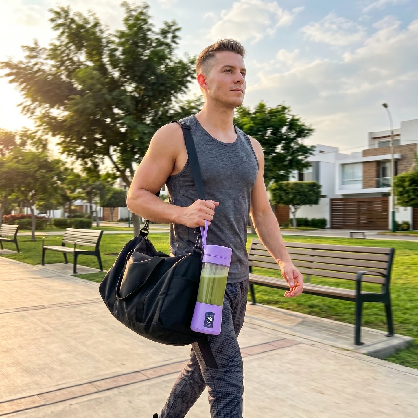 NUTRAVIBE: Olvídate de las Licuadoras. Prepara tus Batidos en 30 Segundos desde Cualquier Lugar