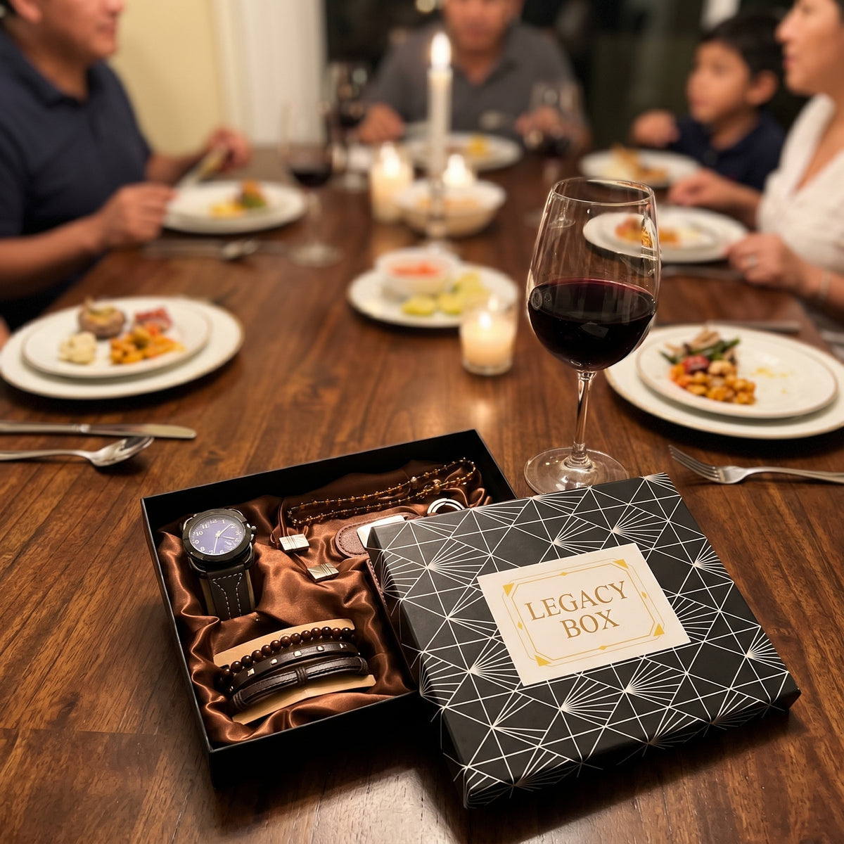 Legacy Box: El Regalo Perfecto del Dia del Padre. Set Exclusivo de 6 Piezas que Hará Sentir a Papá como un Rey