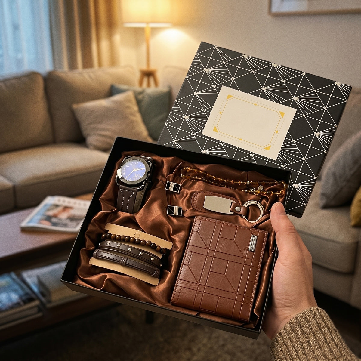 Legacy Box: El Regalo Perfecto del Dia del Padre. Set Exclusivo de 6 Piezas que Hará Sentir a Papá como un Rey