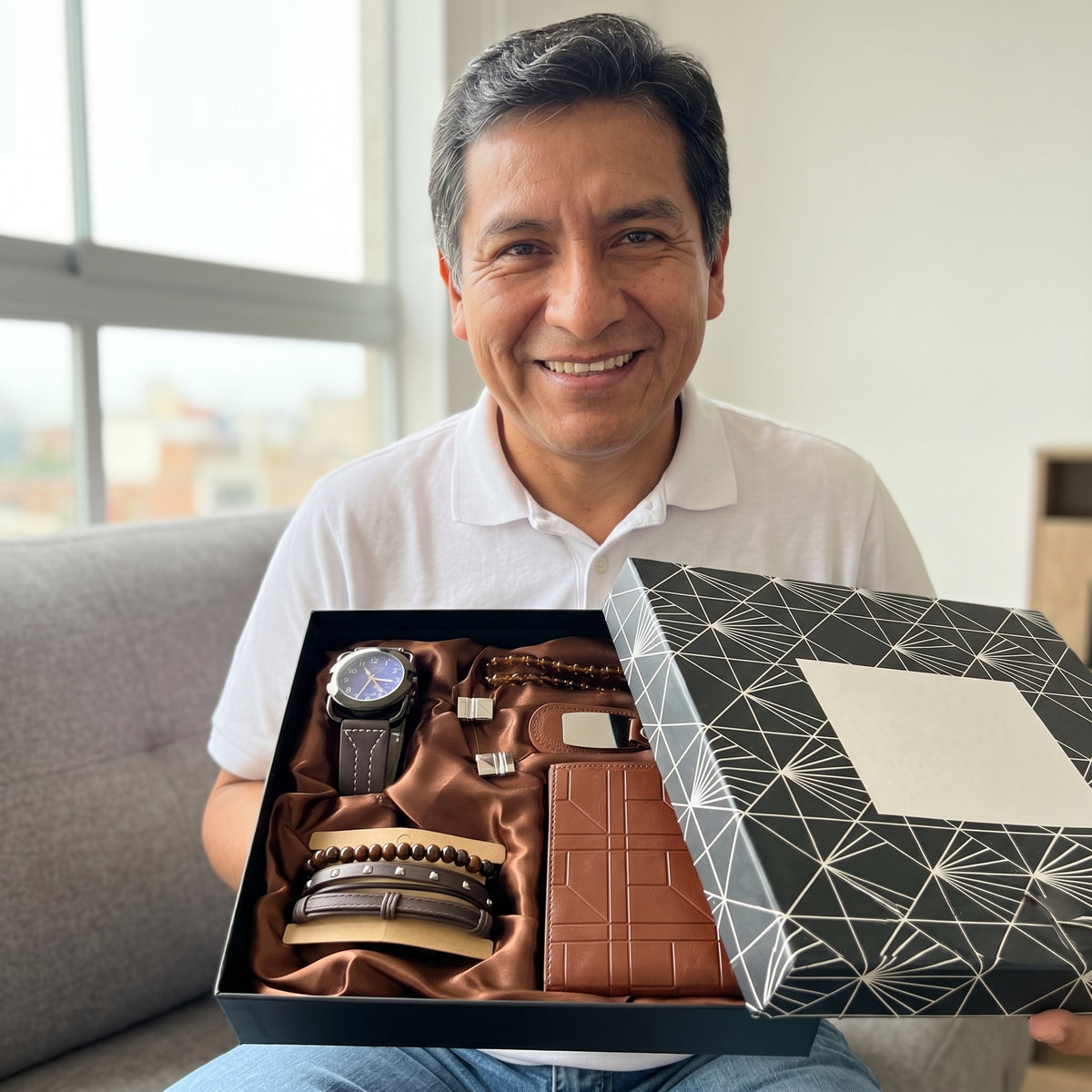 Legacy Box: El Regalo Perfecto del Dia del Padre. Set Exclusivo de 6 Piezas que Hará Sentir a Papá como un Rey