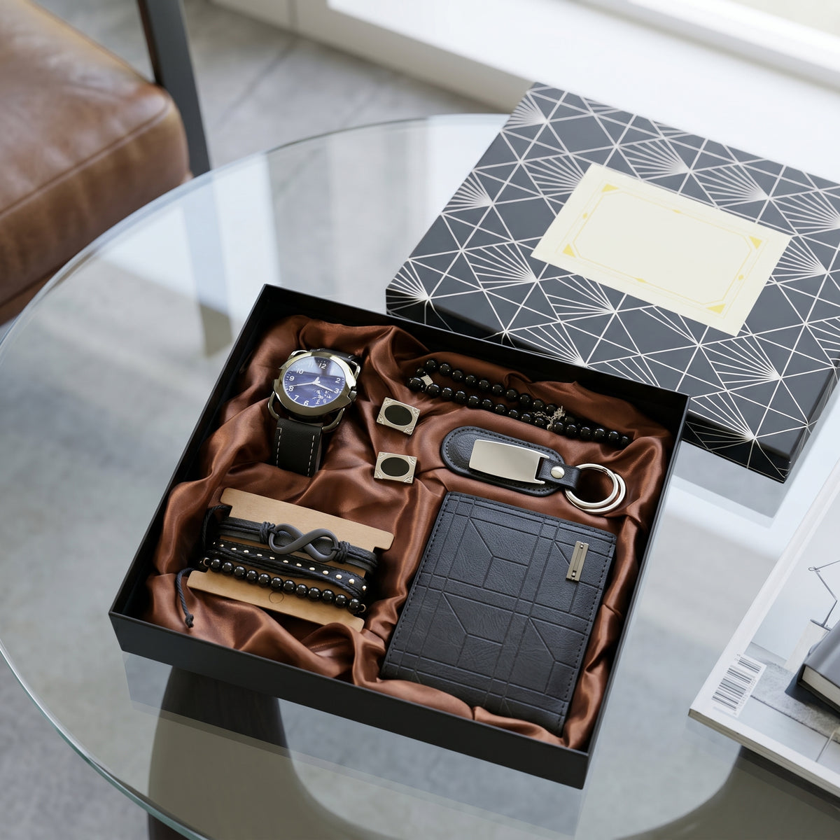 Legacy Box: El Regalo Perfecto del Dia del Padre. Set Exclusivo de 6 Piezas que Hará Sentir a Papá como un Rey