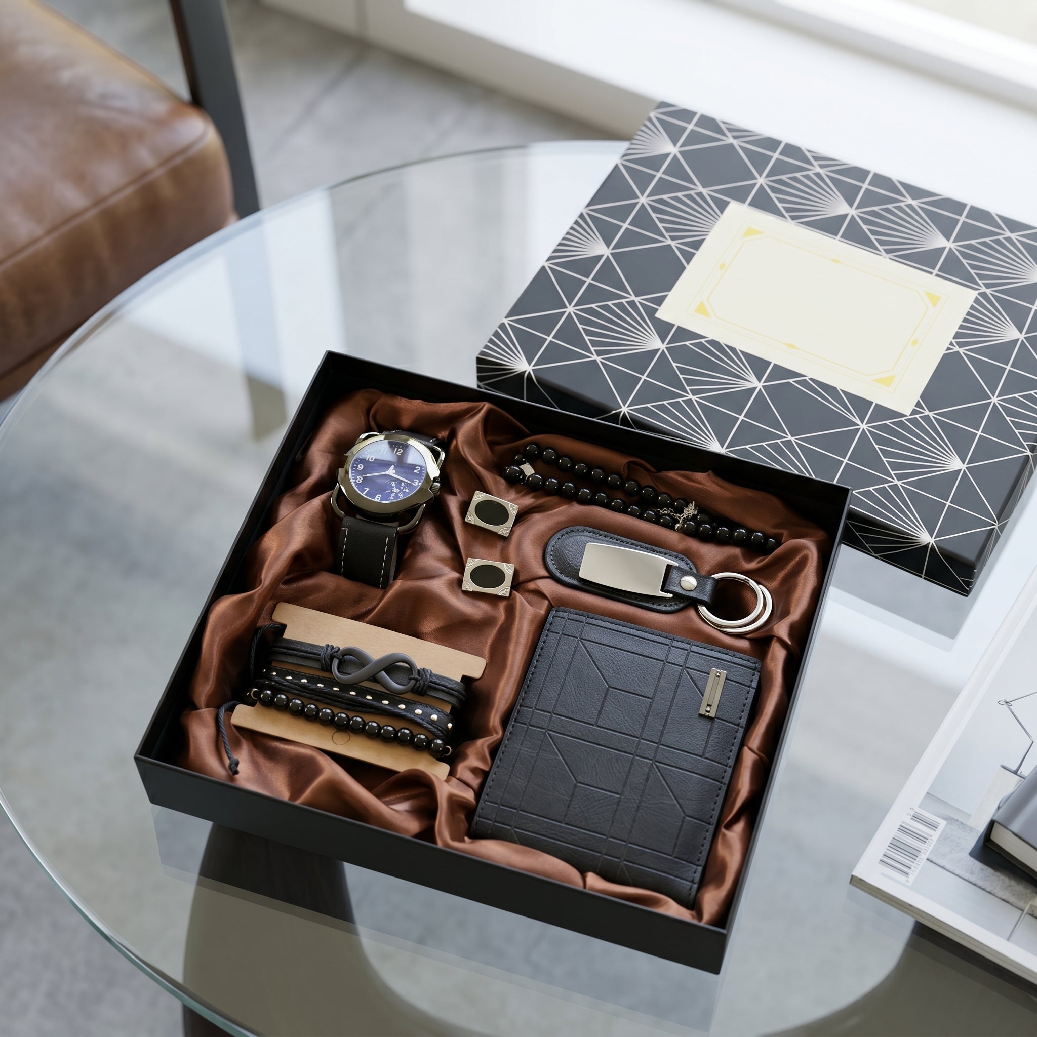 Legacy Box: El Regalo Perfecto del Dia del Padre. Set Exclusivo de 6 Piezas que Hará Sentir a Papá como un Rey
