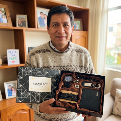 Legacy Box: El Regalo Perfecto del Dia del Padre. Set Exclusivo de 6 Piezas que Hará Sentir a Papá como un Rey